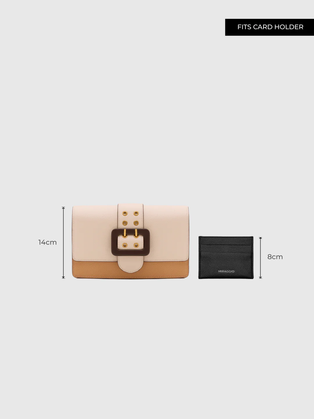 Adrianne Metal Buckle Crossbody Bag - Image 4