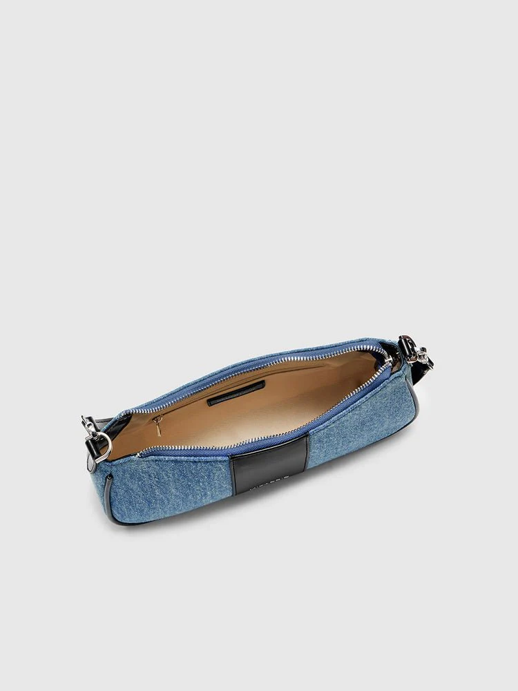 Bella Denim Shoulder Bag - Image 5