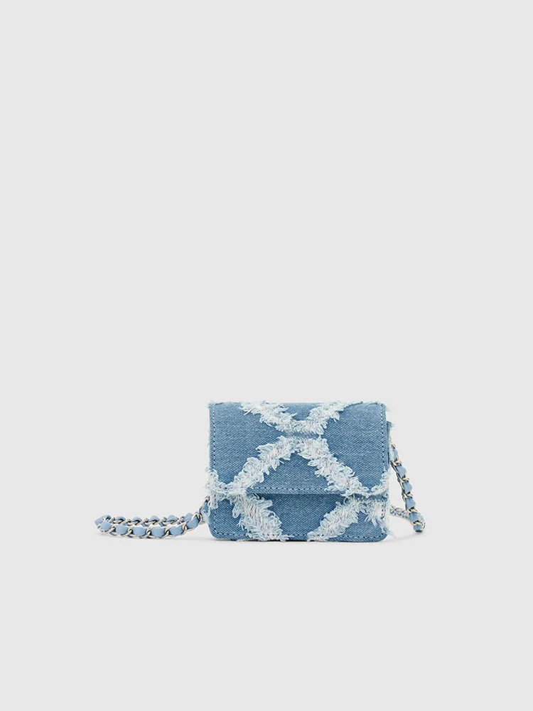 Camilla Denim Mini Bag - Image 3