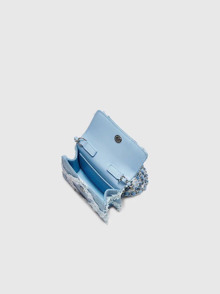 Camilla Denim Mini Bag - Image 5