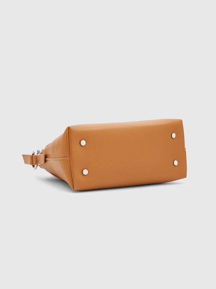 Chocolate Satchel Bag - Image 7