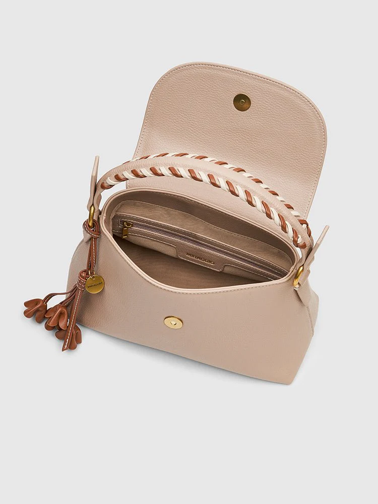 Hazelnut Satchel Bag - Image 5
