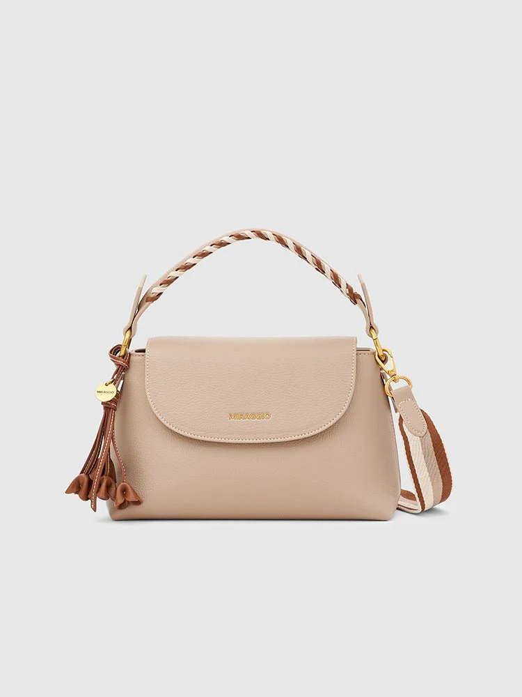 Hazelnut Satchel Bag - Image 7