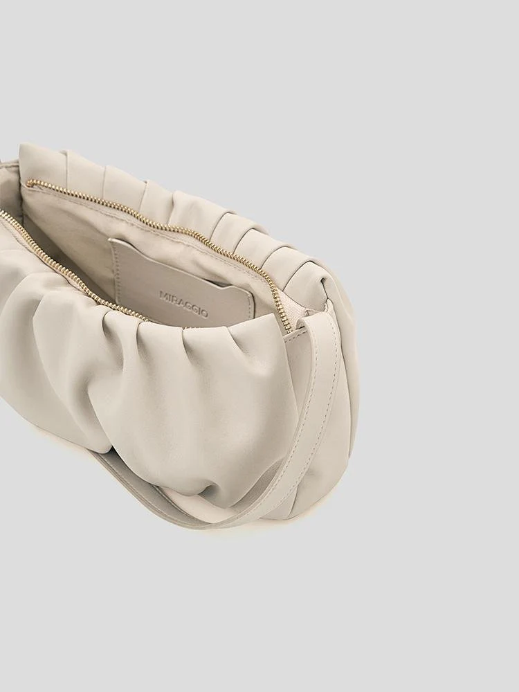 Irene Soft Gathered Shoulder Bag - Image 4