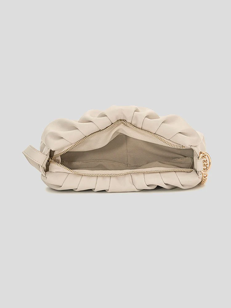 Irene Soft Gathered Shoulder Bag - Image 5