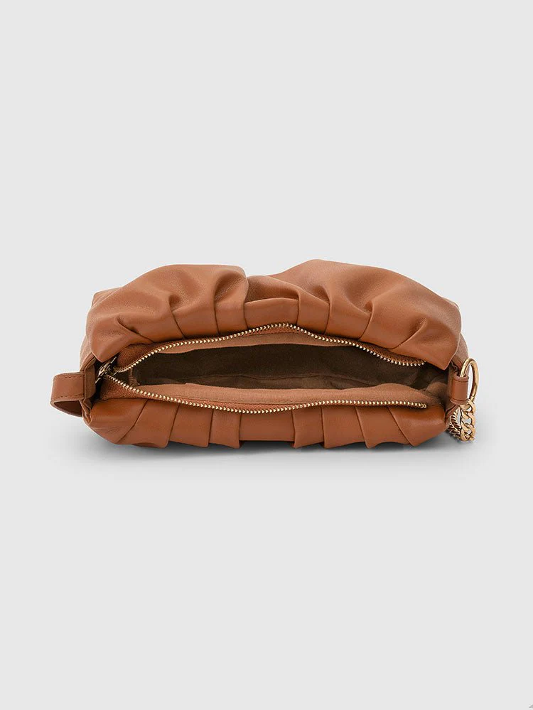 Irene Soft Gathered Shoulder Bag - Image 4