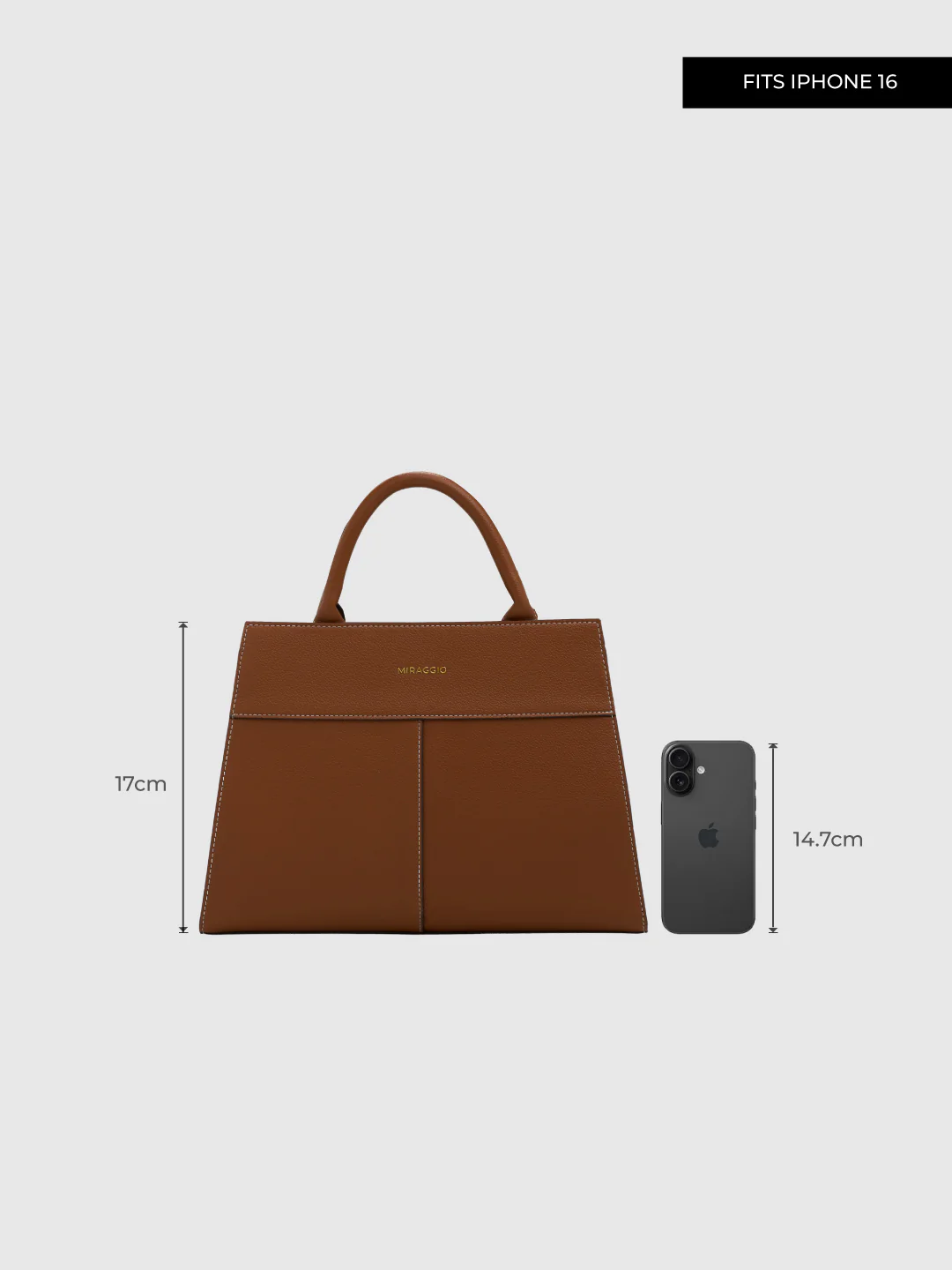 Ronnie Top Handle Bag - Image 6