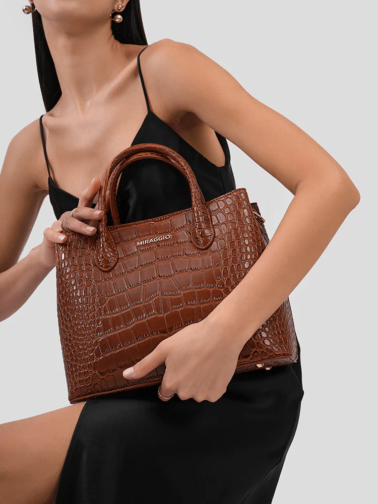 Victoria Satchel Handbag - Image 8